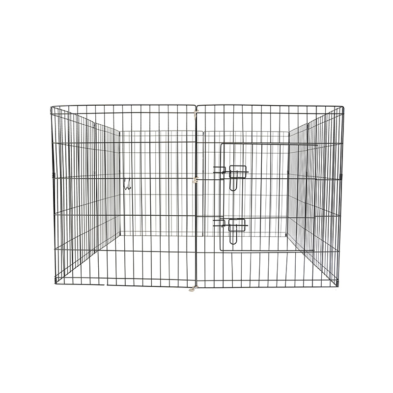 DH051-2 8 panelen metalen huisdierbox opvouwbare krat