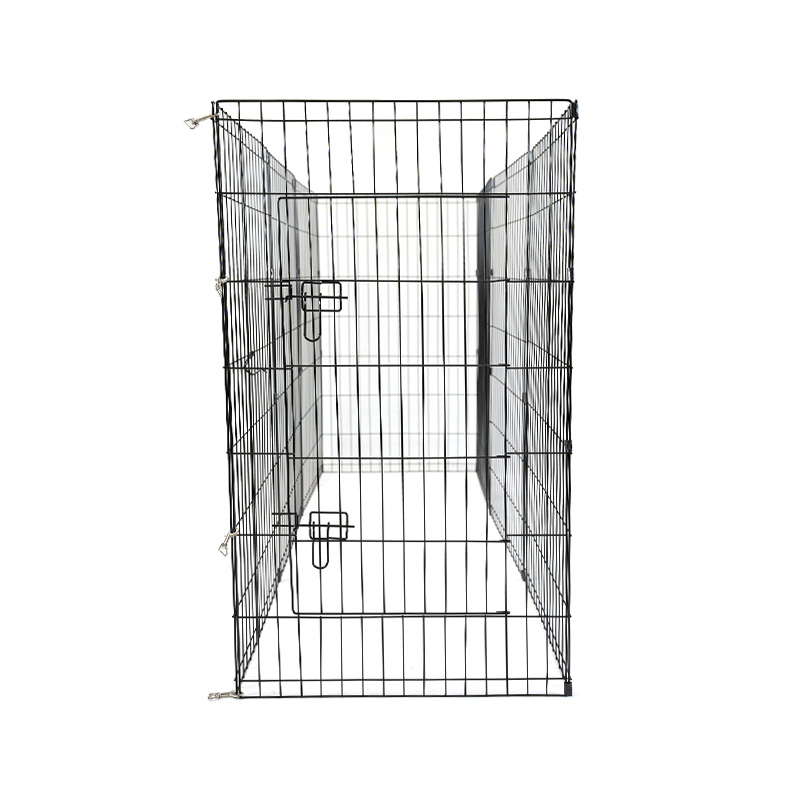 DH051-4 Opvouwbaar 8 panelen metalen dierenbox kattenhek