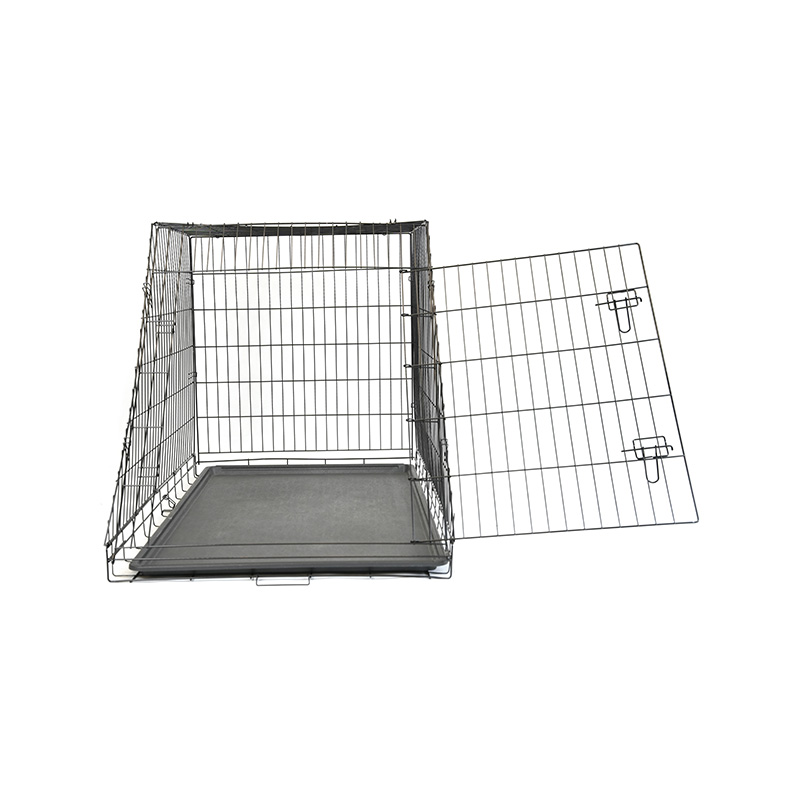 DH016XM-5 48 inch hellende metalen opvouwbare dierenkooi